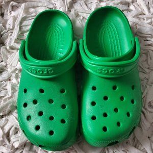 Green Crocs